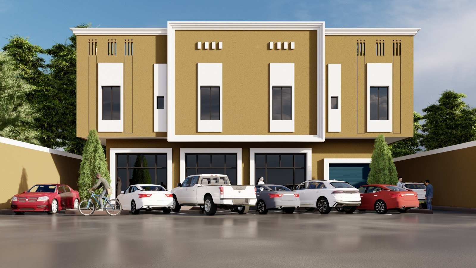 مشروع عمارة حسان بن ثابت – مشاريع الشركة (التطوير العقاري)